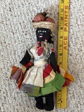Vintage Fabric Barbados Souvenir Doll