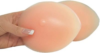 SHOPERAMA 1 Paar Silikon Brüste BH Einlagen Brust Vergrößerung Busen unsichtbar Haut