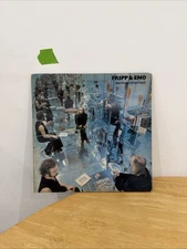 Fripp & Eno No Pussyfooting Original 12" Vinyl LP GF HELP16 1973 A1/B1