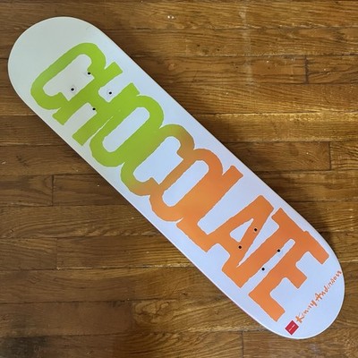 Vintage Chocolate Kenny Anderson Cutout 7.63  Skateboard Deck w/ Girl Griptape