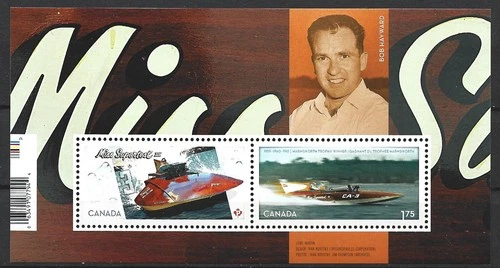Canada - Miss Supertest III Block 147 MNH 2011 Mi. 2757-2758