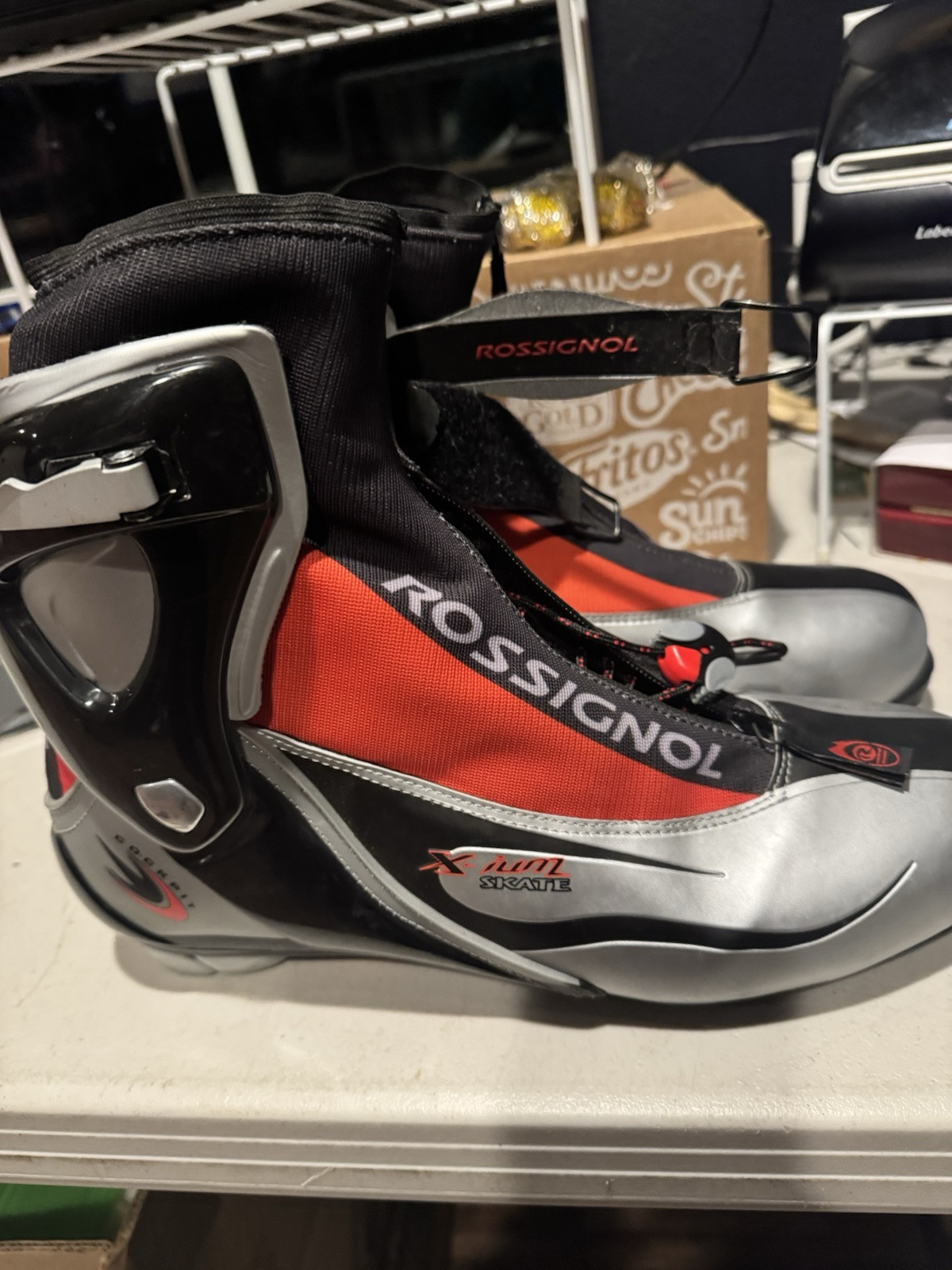 SALOMON Scarponi da sci nordico ROSSIGNOL X IUM SKATE World Cup Series NN EUR 47 US taglia 13