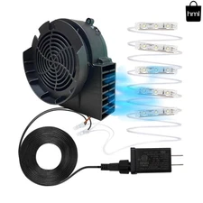 Revitalize Inflatables: 1A Replacement Blower & 1.25A Adapter for All Occasions