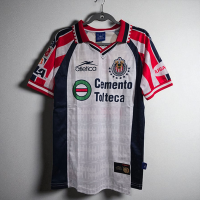 Chivas Del Guadalajara 99/00 Away - Jersey Retro - White - 2XL