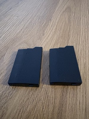 2x original Sony PSP110 1200mAh Akku für Sony PSP - Schwarz - gebraucht