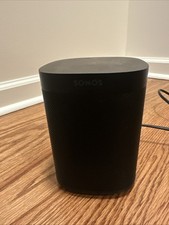 Sonos One Gen2 s18 Smart Speaker Black Wireless Stereo Wi-Fi Touch Control Works