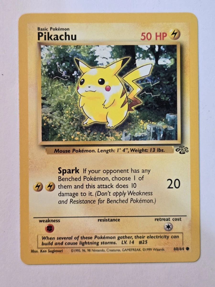 【ARS AU 真贋鑑定】英語版ピカチュウ Pikachu 60/64 Pikachu 60/64 Jungle for sale | eBay