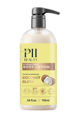 PII BEAUTY HYDRATION BODY LOTION COCONUT GLOW 24,Oz 710 ML