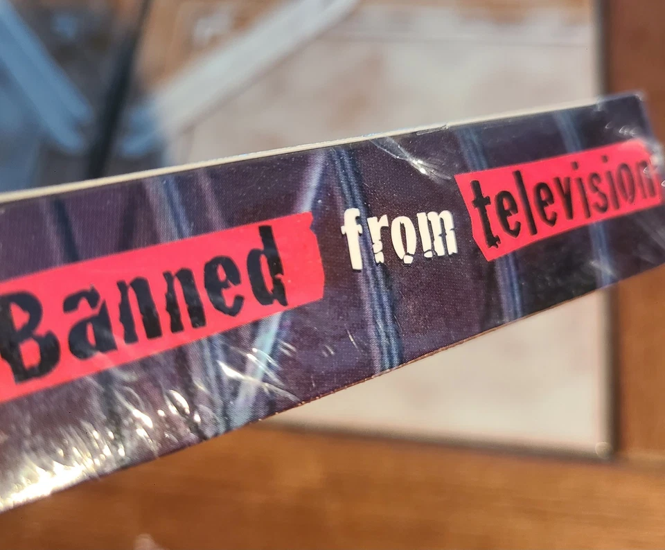 BANNED FROM TELEVISION VHS 1998 NEW SEALED - Image 4 of 4