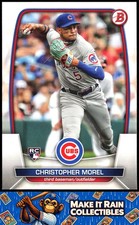 Christopher Morel 2023 Bowman #34 Chicago Cubs Rookie RC