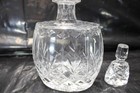 BEAUTIFUL CUT CRYSTAL DECANTER with STOPPER {861} — photo 4