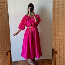 BALI ELF Eva Cutout Dress in Fuchsia - XL - Excellent Condition