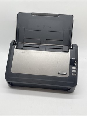 Xerox DocuMate 3125 Duplex Color USB Document Scanner w/ Adapter & Output Tray