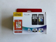 Genuine Canon PG-240XL / CL-241XL Ink Value Pack (2 Carts) & 50cnt Photo Paper