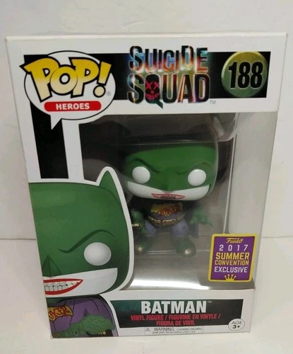 Funko POP! BATMAN #188 2017 Summer Convention Exclusive Vinyl Joker Heroes