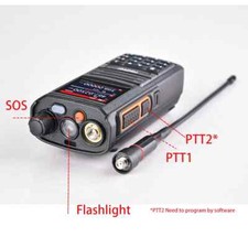 Radtel RT-470X Multi-bands Walkie-Talkies 256CH Air Band Two Way Radio Station