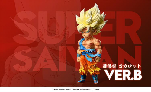 Super Saiyan Son Goku Resin League studio Namek Dragon Ball WCF - Picture 7 of 7