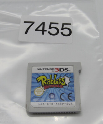 Nintendo 3DS Spiel Rabbids Rumble Modul - guter Zustand -