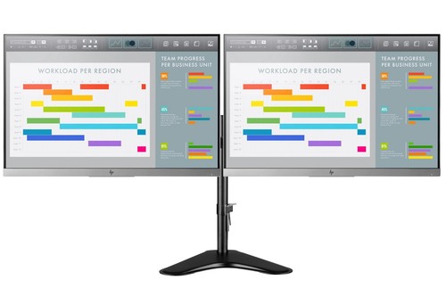 Dual Monitor 24" HP EliteDisplay E243i 1920x1200 WUXGA Widescreen w/ HDMI Cable - Picture 15 of 17