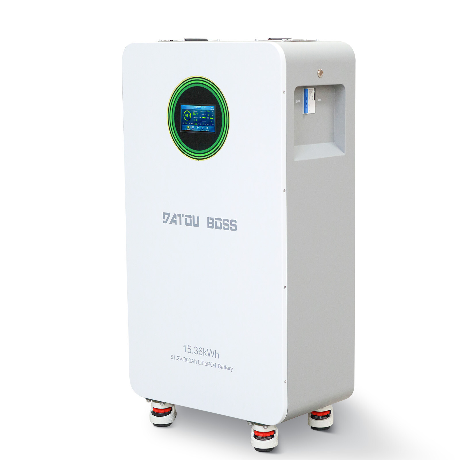 48V 300Ah 15.36KWh Lithium Battery LiFePO4 Battery for RV Solar Off-grid Boat