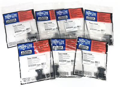 7 Pack of Tripp Lite P126-000 DVI to VGA Adapters Converts DVI-I to VGA plug