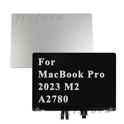 AAA For Apple Macbook Pro 2023 M2 A2780 16.2in LCD Display Screen Replace Silver