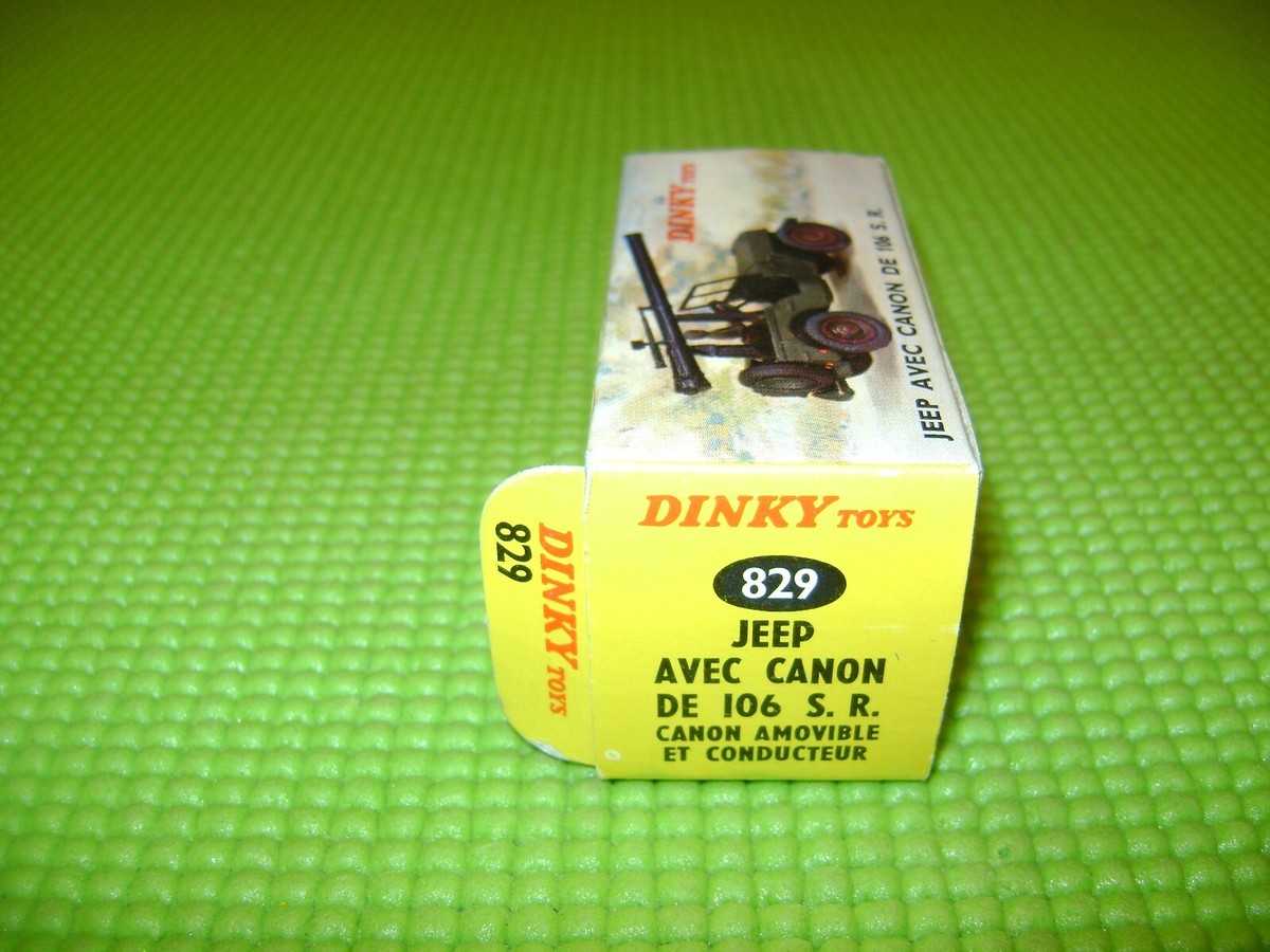 Dinky Toys Jeep Avec Canon 106 SR - Neuve En Boîte D'origine