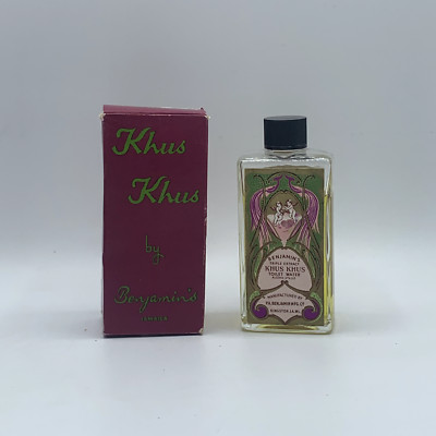 Benjamin's Triple Extract Khus Khus Toilet Water