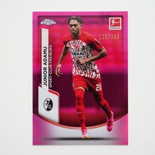 2023-24 Topps Chrome Bundesliga SC Freiburg Pulsar Junior Adamu /399