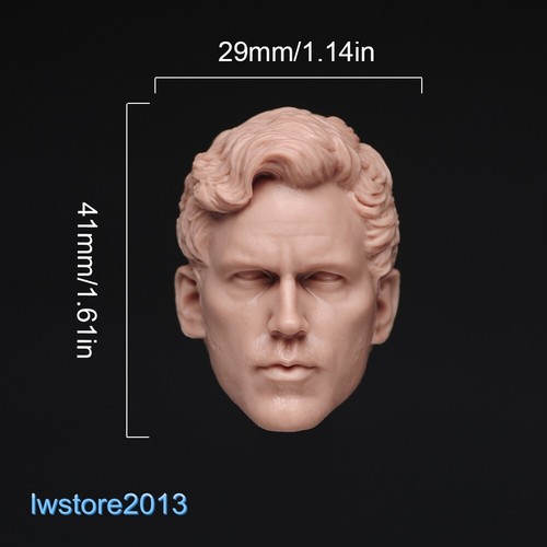 1:6 Girl Man Head Sculpt Carved For 12inch Female Male Action Figure Body Toys - Picture 19 of 133