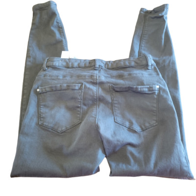 Zara Basic Denim Skinny Jeans Women Size 10 Green