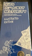 Kids Against Maturity Card Game Illustrated Edition Family Fun Party Game