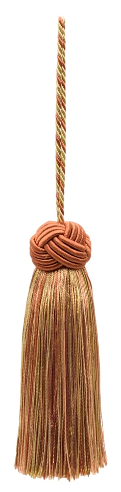 DÉCOPRO (TM) Key Tassel with Turkish Head Design, Color# 6122 [Sold Individually]