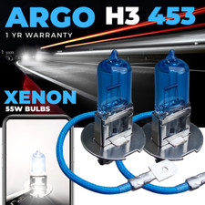 H3 Xenon White 55w Headlight Fog Light Bulbs Car Halogen Hid Upgrade Bulb 12v