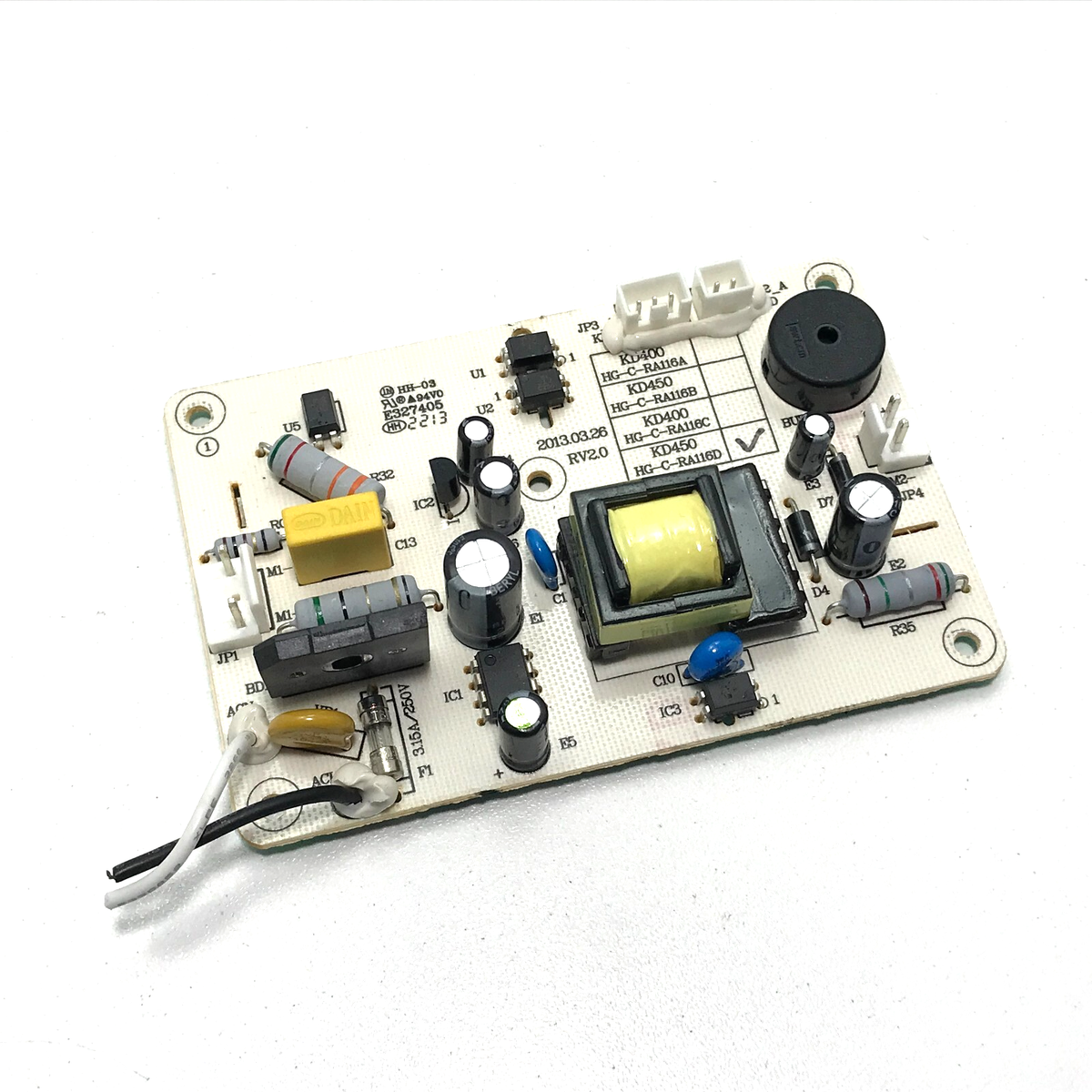 Shark MAIN PCB CIRCUIT BOARD MOTHERBOARD for ZZ550 KD450WM KD451T