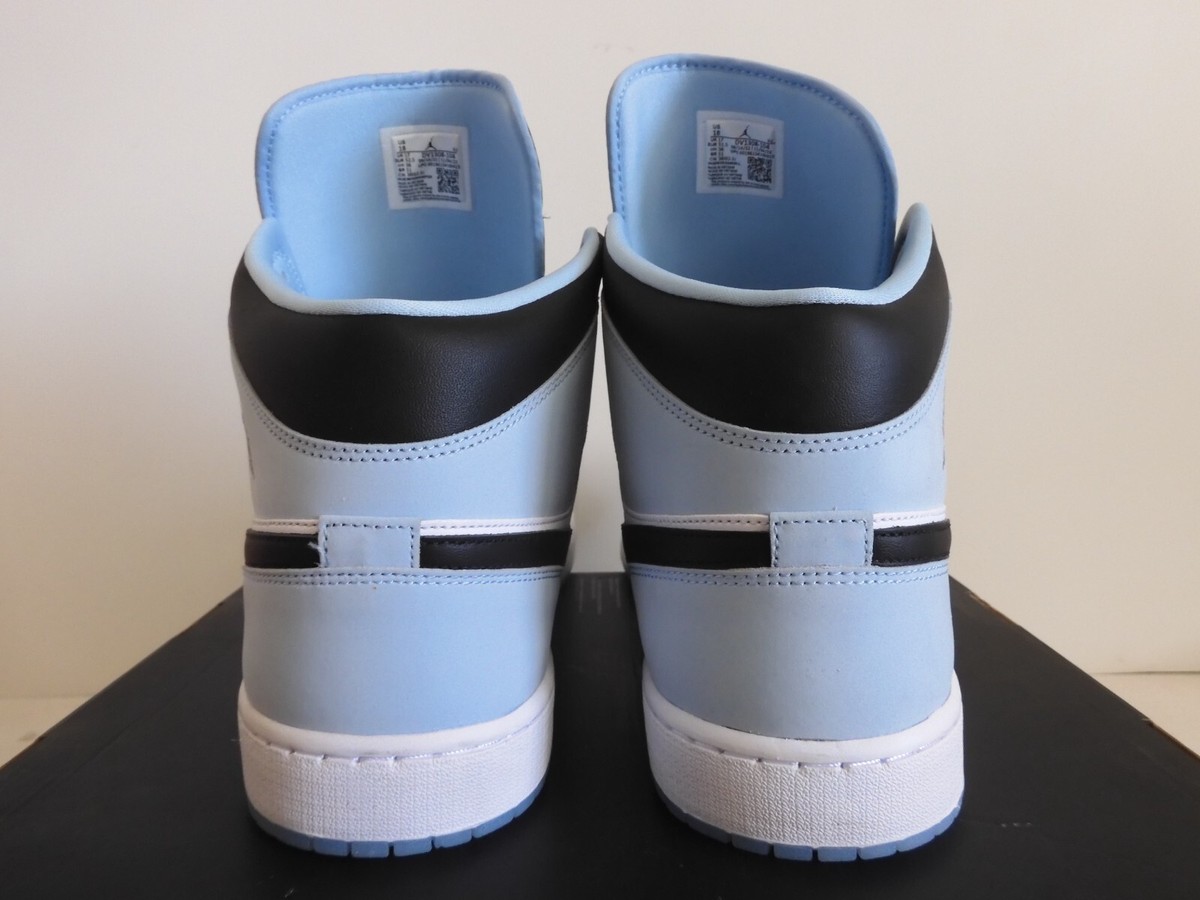 Size 18 - Jordan 1 Mid SE White Ice Blue for sale online | eBay