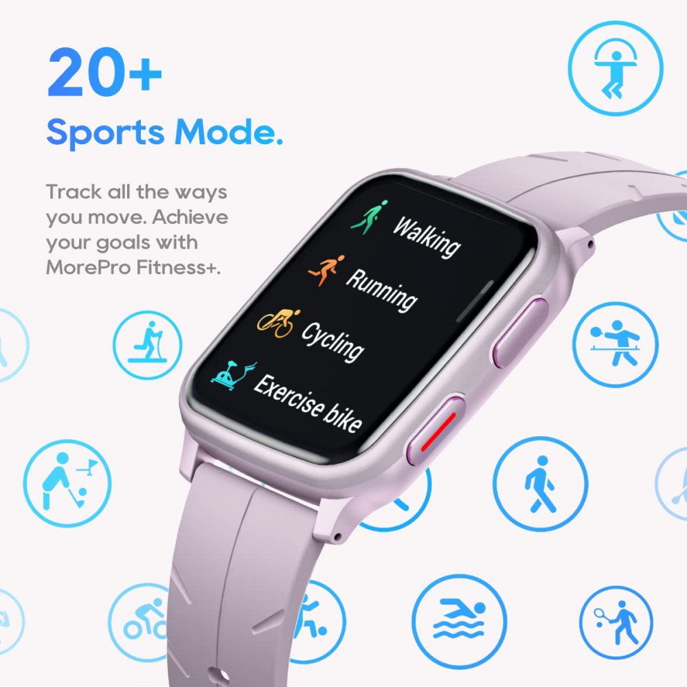 NマルシェMorePro Fitness Tracker with Heart Blood Smart Monitor, Fitness