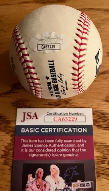 Bola de beisebol autografada assinada por Jeff Samardzjia RAWLINGS OML JSA CERTIFICADO DE AUTENTICIDADE/HOLO - Imagem 4 de 4