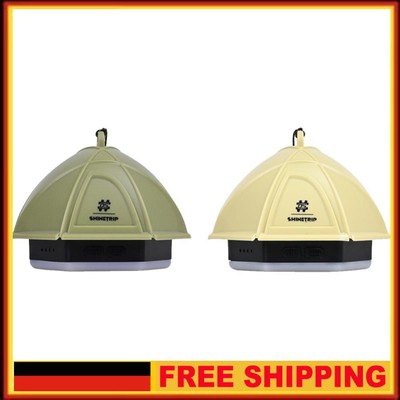 Tent Outdoor Camping Light USB Rechargeable Lantern for Outdoor Travel (Green) D