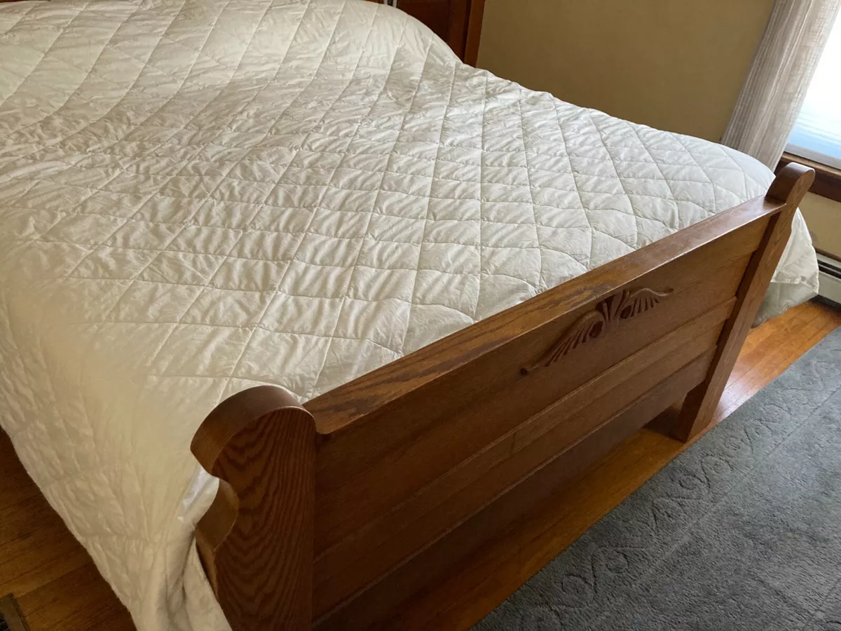 Queen size oak headboard deals