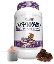 EHP Labs OxyWhey Whey Protein Isolate Powder - 25g of Whey Isolate Protein Po...