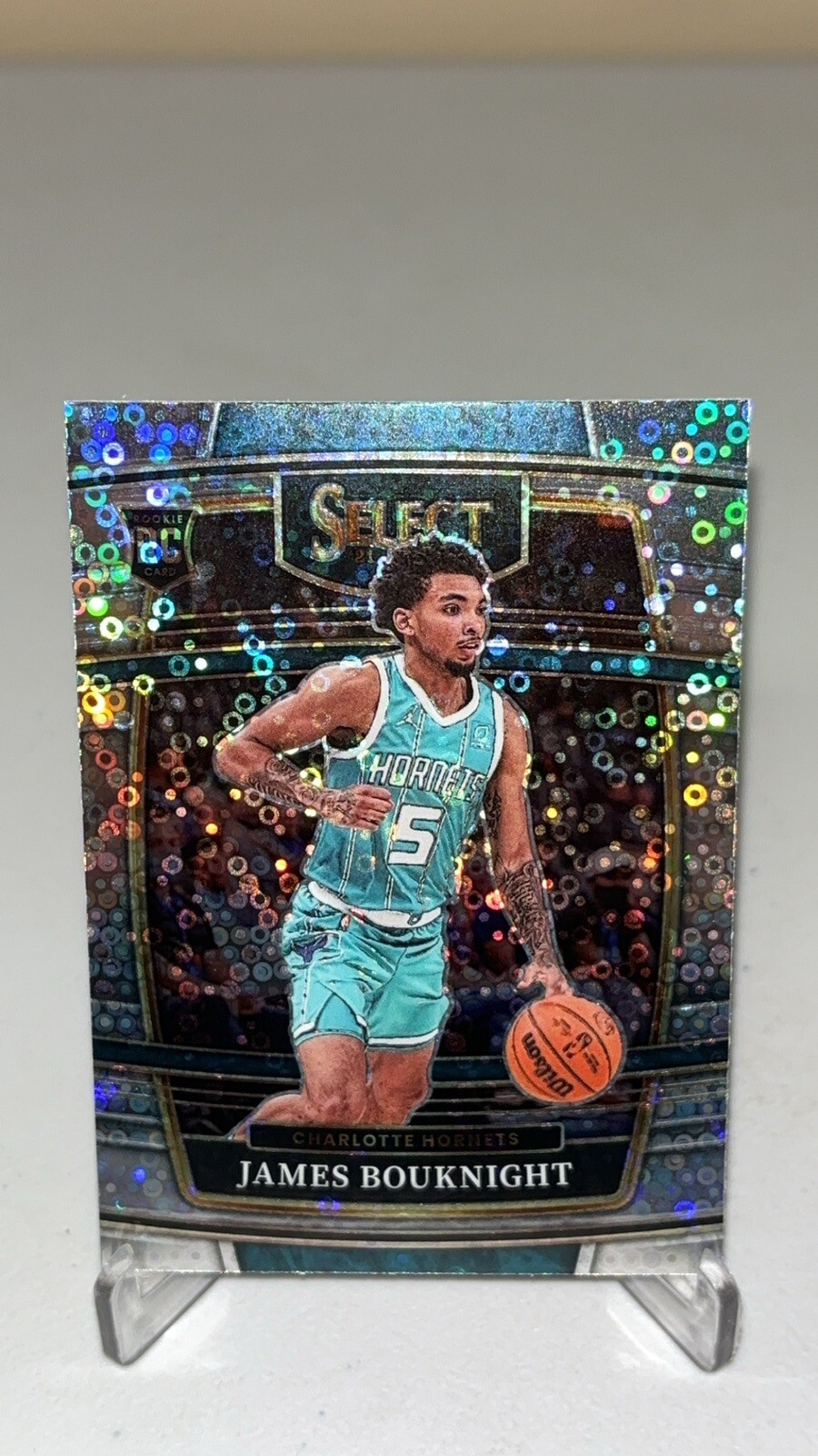 2021-22 Panini Select Concourse Disco Prizm James Bouknight RC Rookie #37
