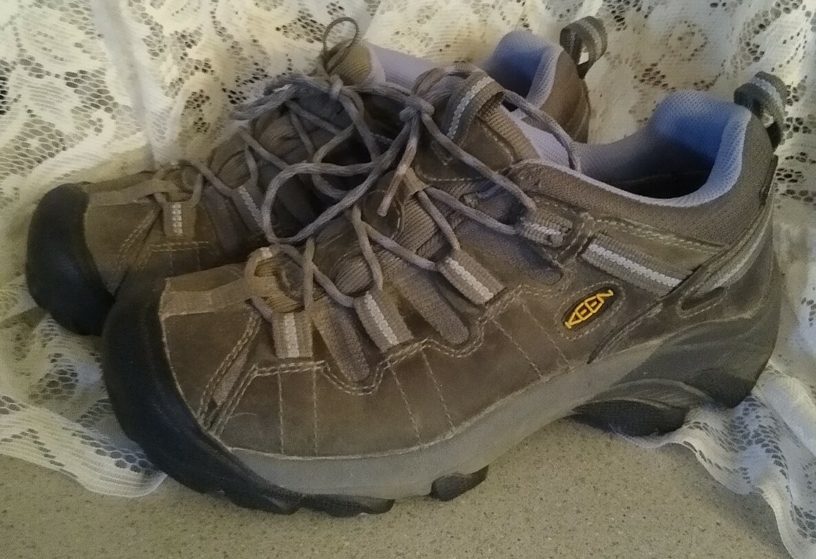 Scarpe da trekking KEEN DRY impermeabili robuste da lavoro utility taglia 8 grigio 1013181 Targhee