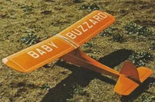 Baby Buzzard RC Sport 48" Wingspan RC Model Airplane Printed Plans & Templates
