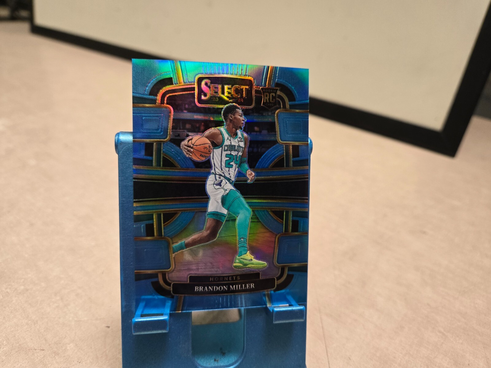 2023-24 Panini Select - Concourse #80 Brandon Miller Light Blue /299 (RC)
