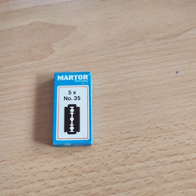 Vintage Rasierklingen Solingen Martor 80 iger Jahre 