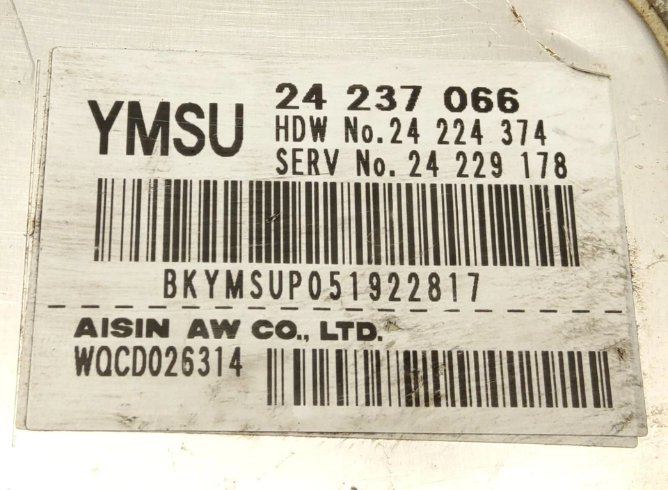 Computadora módulo de control de transmisión TCM de 2006 Chevrolet Equinox 24 237 066 Foto 2 de 4