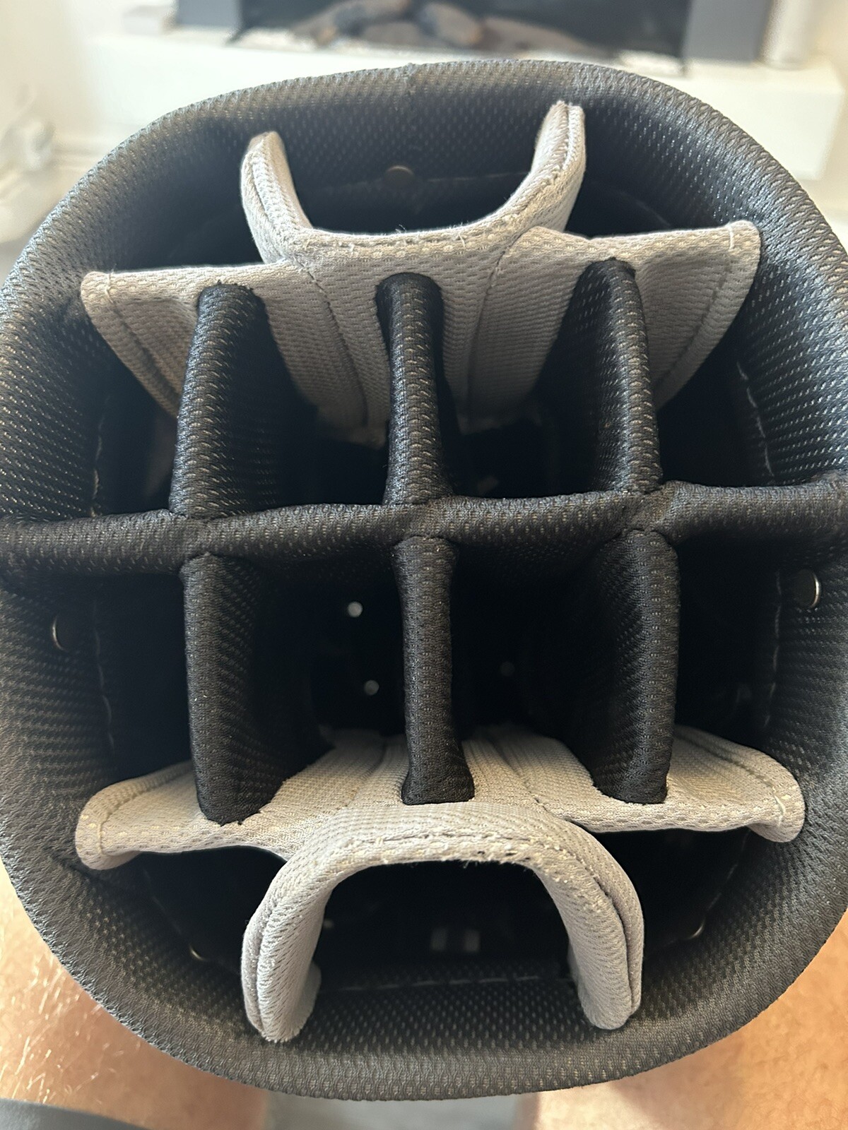 Nike Golf Bag Cart Trolley 14 Way Divider used eBay