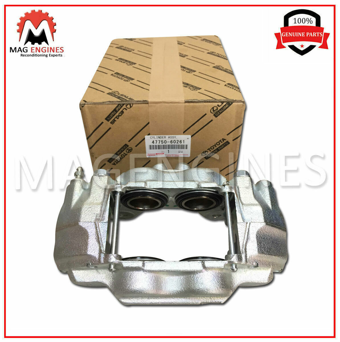 47750-60261 GENUINE OEM FRONT LEFT BRAKE CALIPER ASSY FOR 4RUNNER  