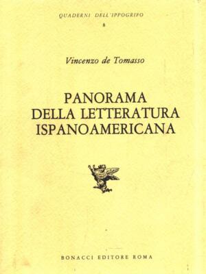 PANORAMA DER SPANISCHEN LITERATUR VON TOMASSO VINCENZO BONACCI 1985